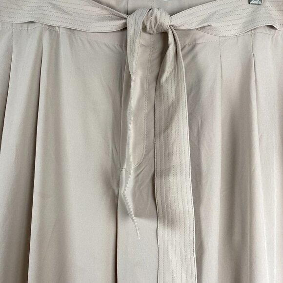 Athleta Skyline Pant II Women's Size 22 Abalone Gray Beige Tie Waist NWT PT-1906 - Picture 3 of 12